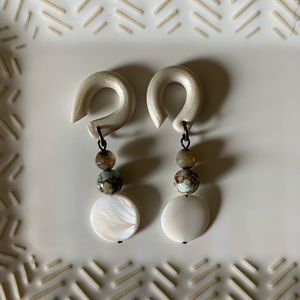 0g Polymer clay earrings